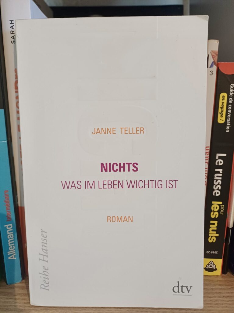 NICHTS – WAS IM LEBEN WICHTIG IST
